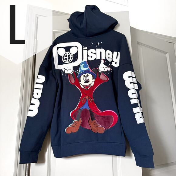 Disney Parks Sorcerer Mickey Hoodie 2025 Sweater Fantasia Walt Disney World - Picture 1 of 8